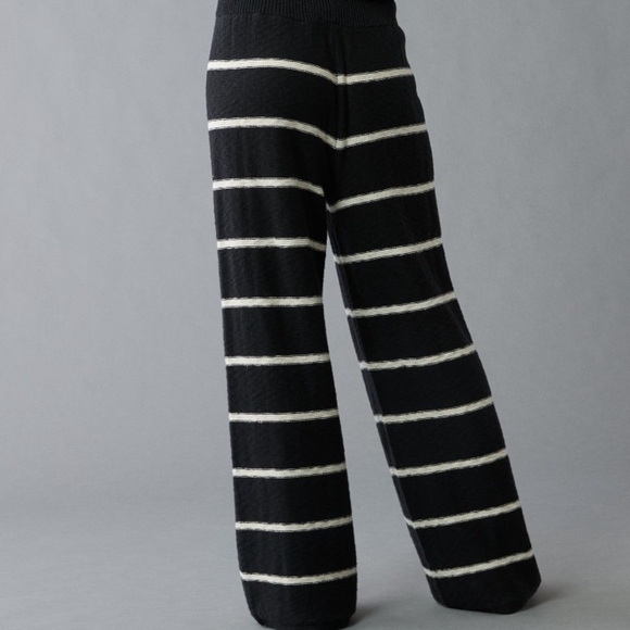 Sweater Knit Pants Straight Leg Baggy Soft New With Tags Favorite Winter Pants - Picture 3 of 7